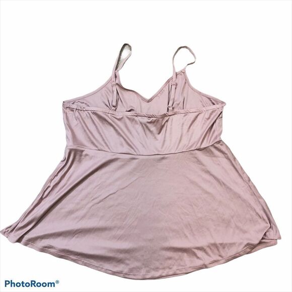 Torrid Blush Pink Loose Fit Cami Tank Top Size 1 - Picture 8 of 9